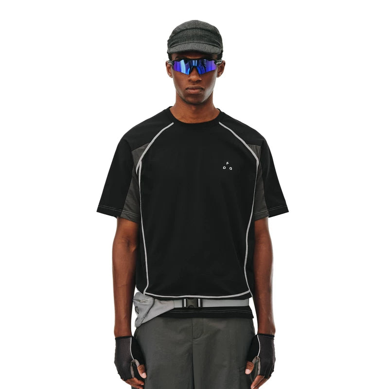 FPA Contrasting Splicing Quick Drying Casual Tee