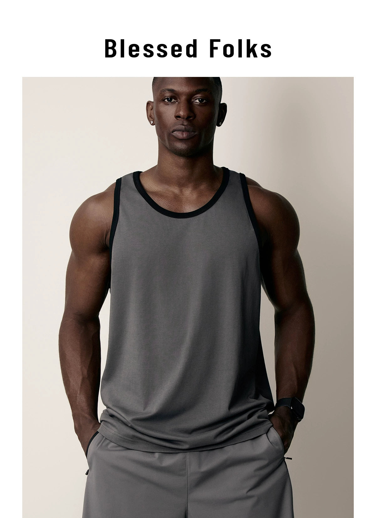 Blessed Folks Minimalist Lightweight Breathable Quick-Drying Vest