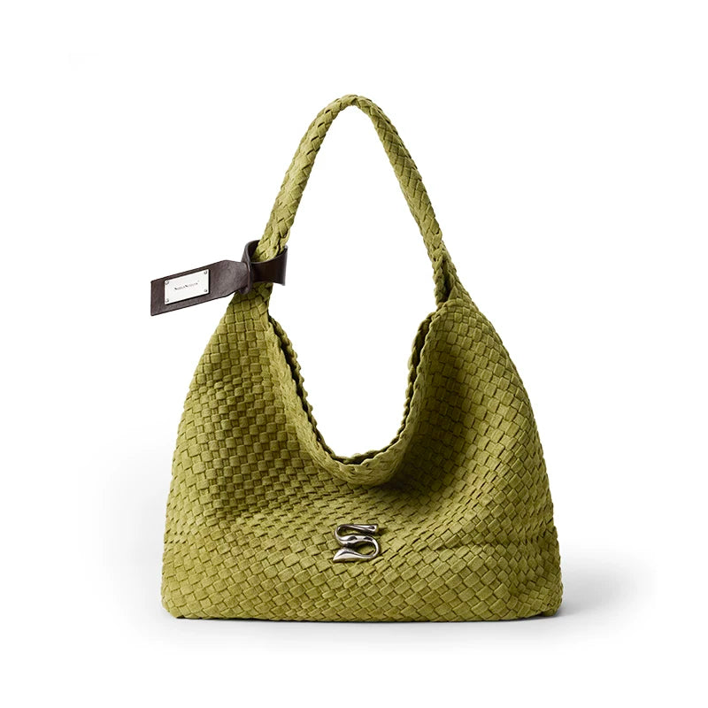 SmoSmos Vintage Woven Slack Underarm Bag