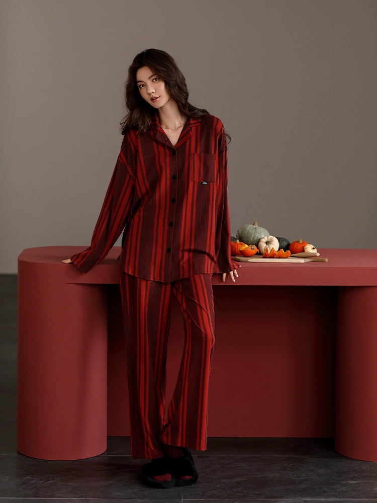 Yuenei Premium Long Sleeve Home Pajamas