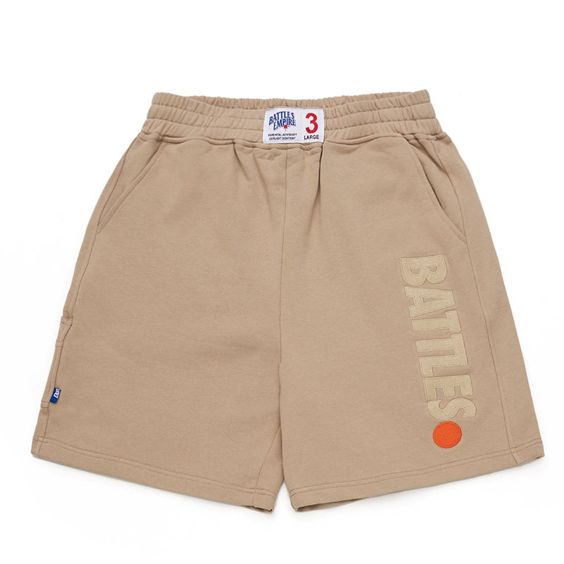 Battles Terry Embroidered Sports Shorts