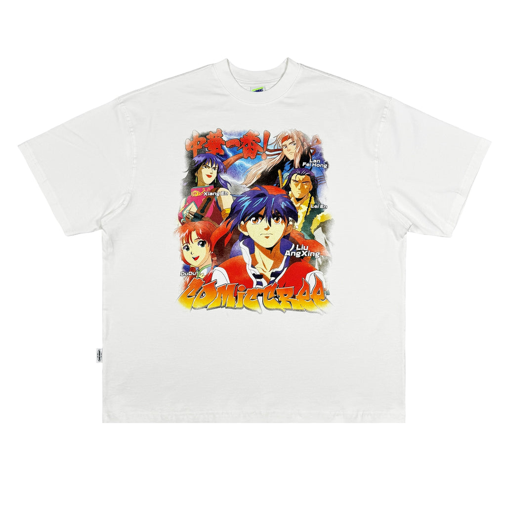 ComicTree Spoof Chinese Little Master Round Neck Tee