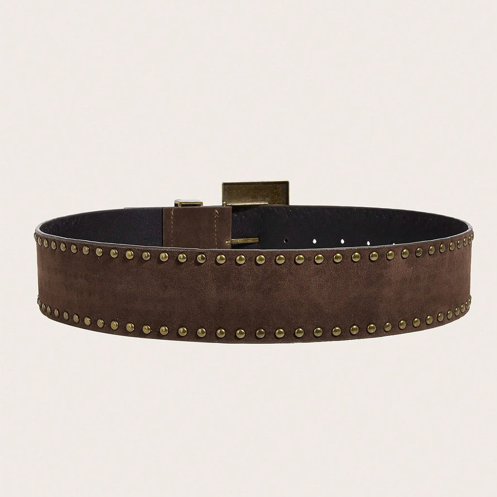 Intertek Punk Style Willow Nails Personality Versatile Snap Belt