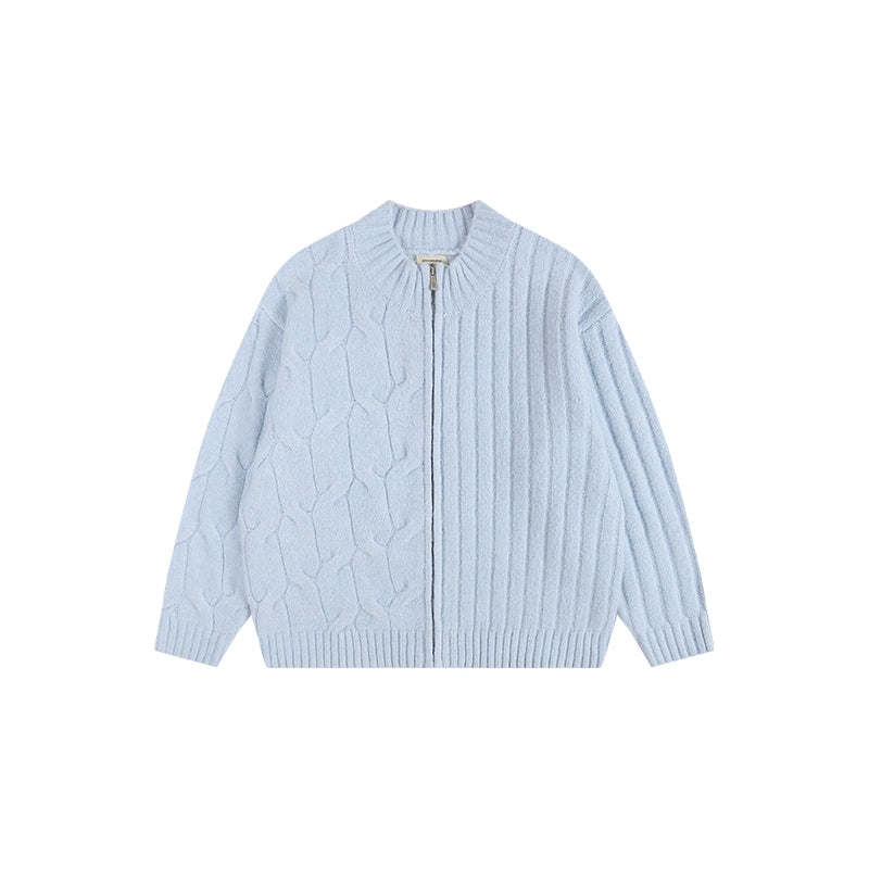 ATRY Stitched Embroidered Cardigan Sweater