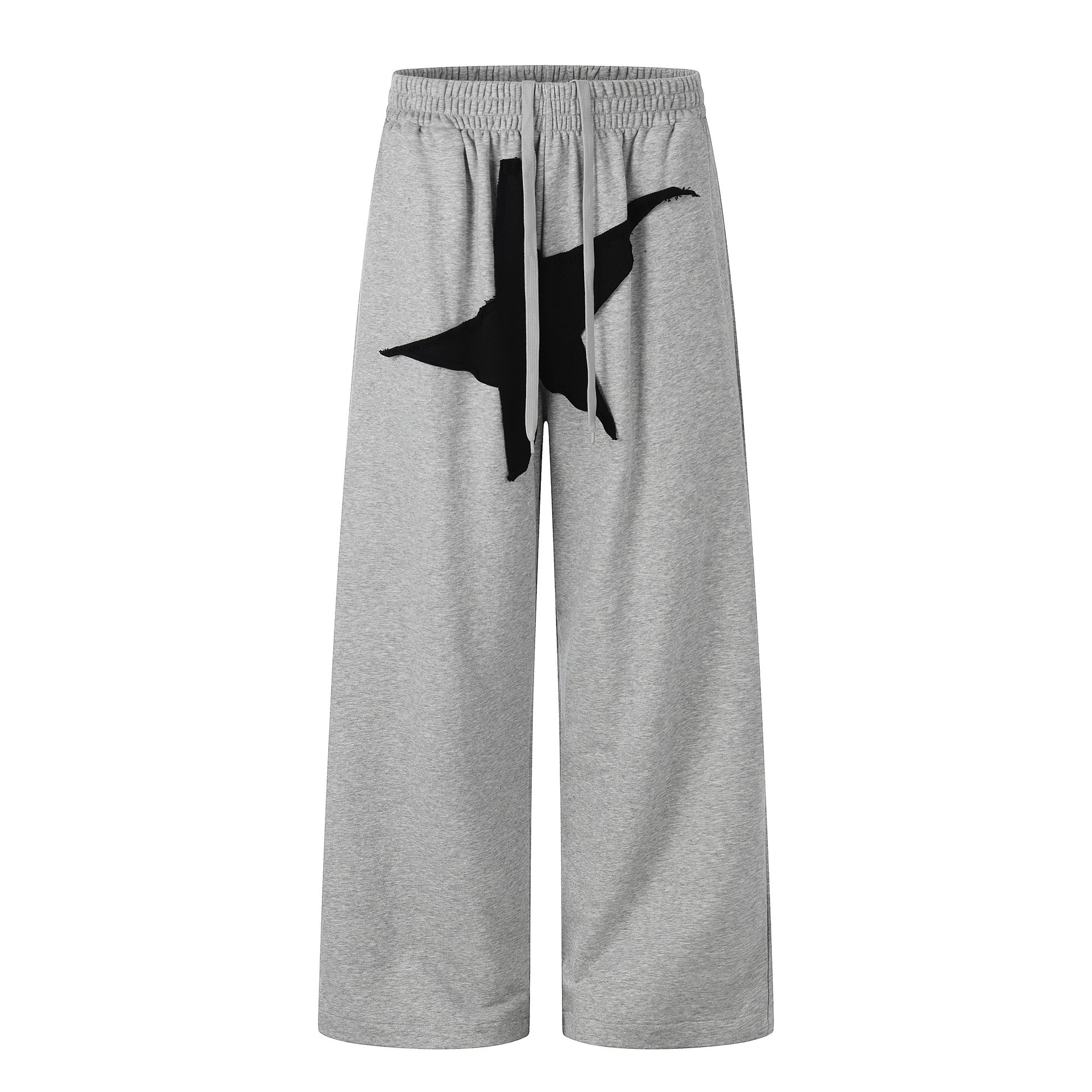 11KN Loose Five-star Printed Sweatpants