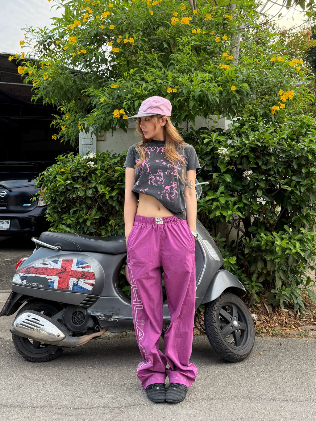 CCYE Thin Quick-drying Embroidered Loose Casual Pants