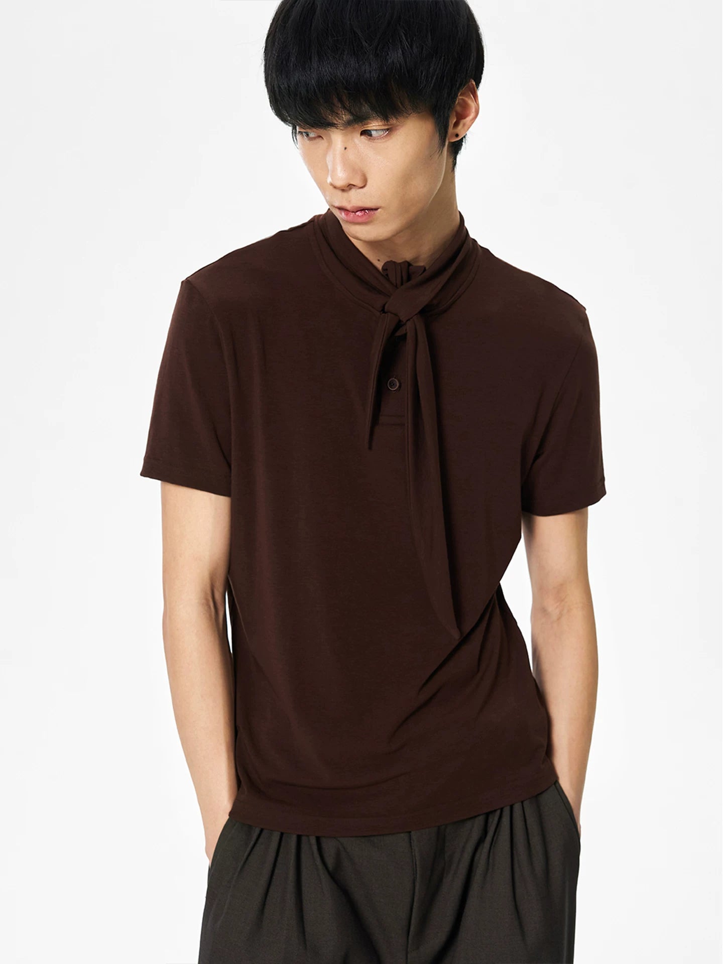 Slight Vogue Retro Casual Versatile Tee