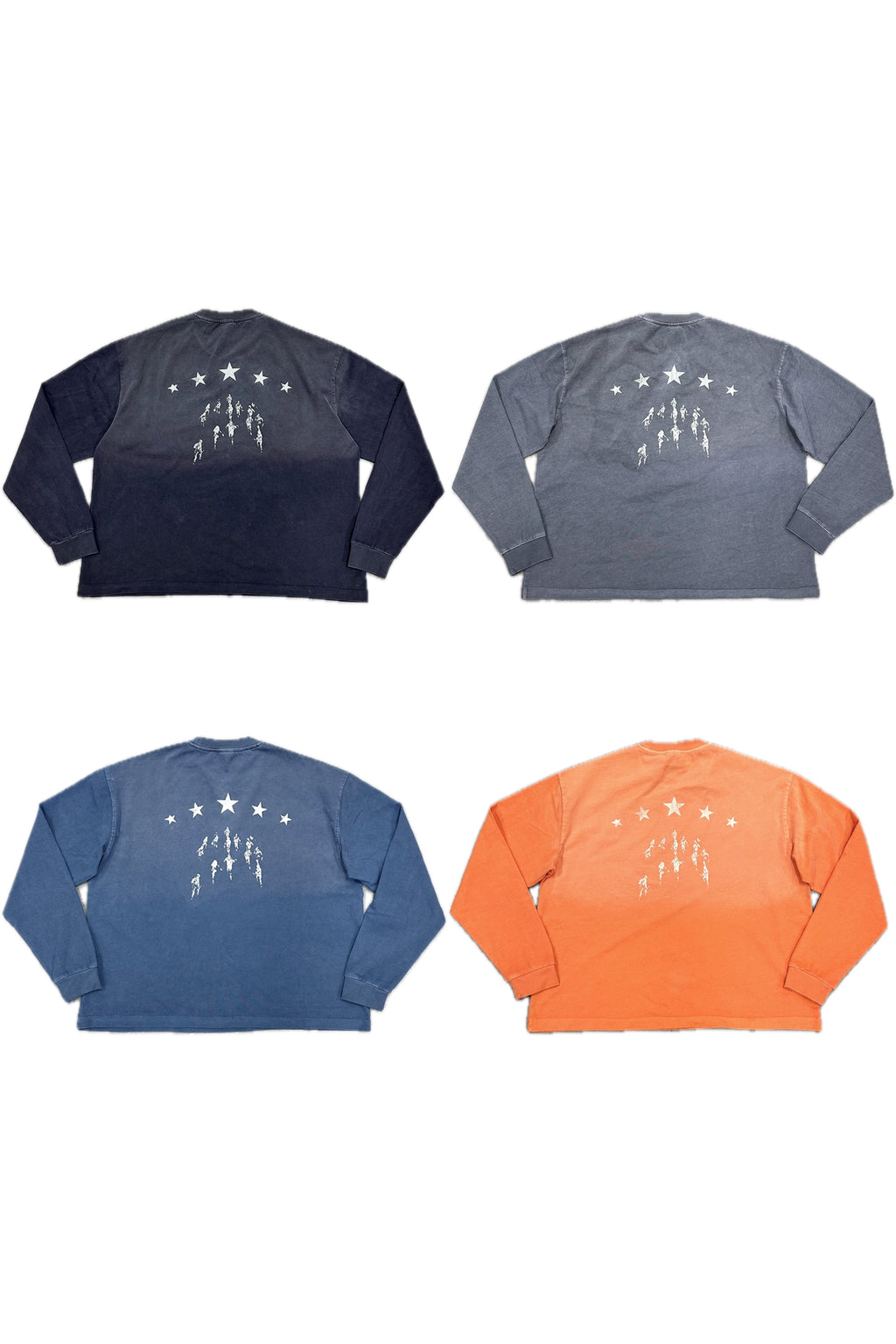 LIBERAFIT Casual Spark Print Long Sleeve