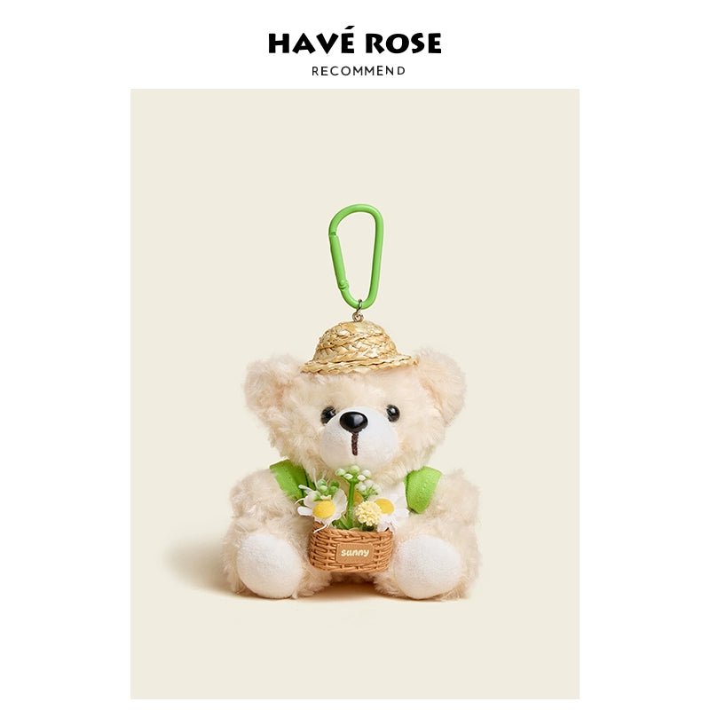 HAVEROSE Baked Bear Bag Pendant