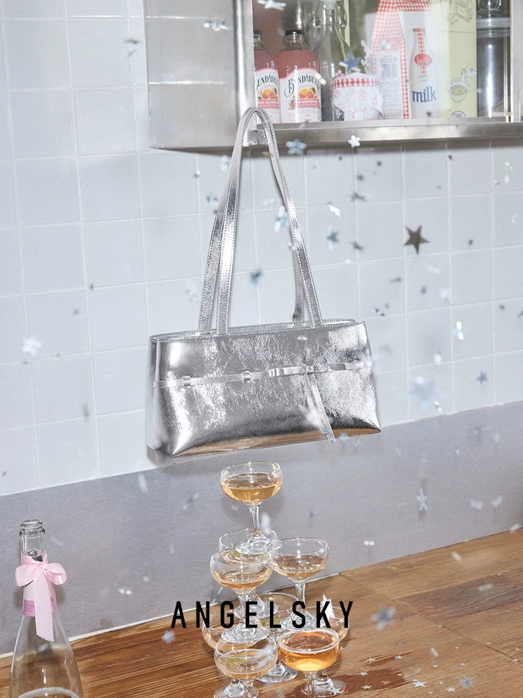 ANGELSKY Niche Bow Shoulder Bag
