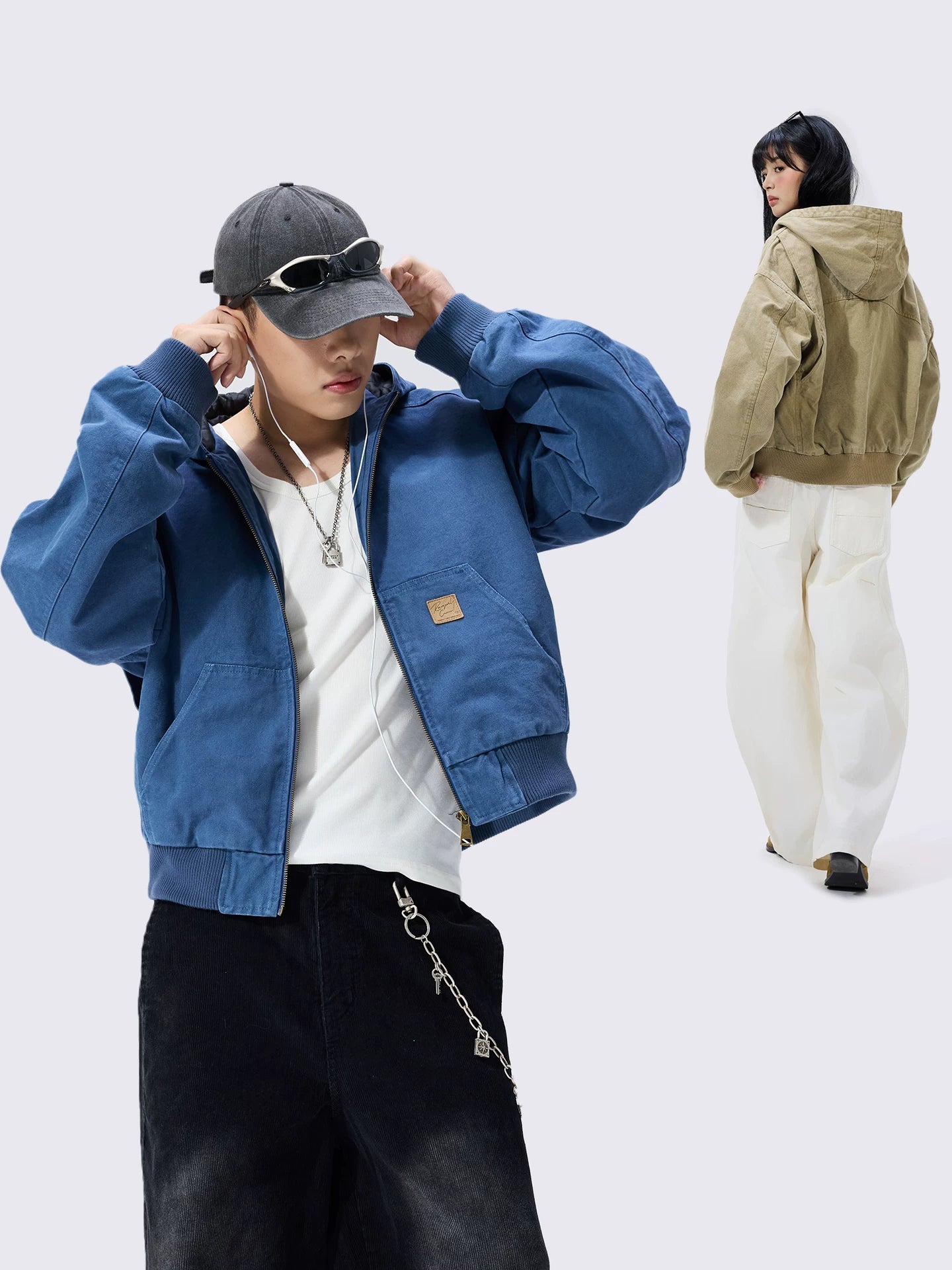 Remedy Vintage Loose Tooling Hooded Jacket