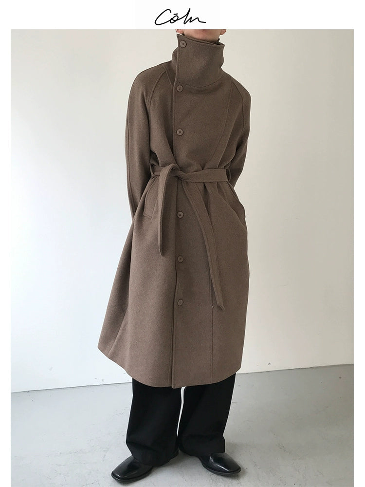 COLN Wool Versatile Lapel Coat