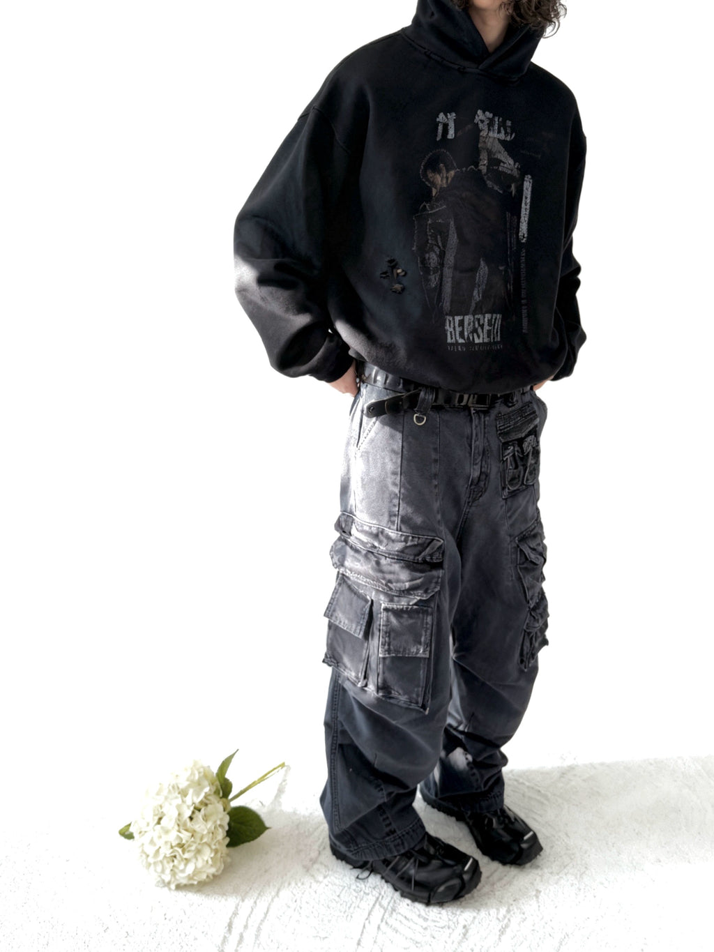 VOWPROGRESS Casual Multi-pocket Overalls