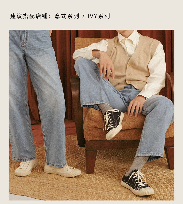 CULTUM Vintage Breathable Shell Head Versatile Canvas Shoes