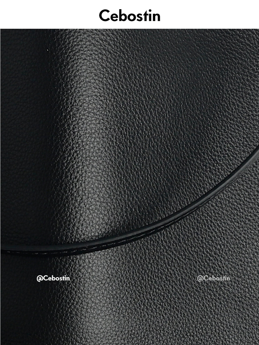 Cebostin First Layer Cowhide Large Capacity Messenger Bag