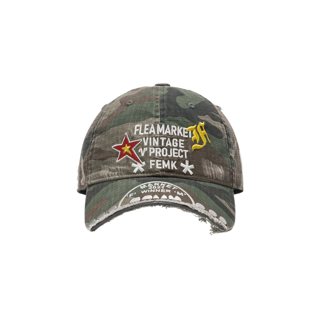 Fleamarket Rivet Old Burr Versatile Baseball Cap