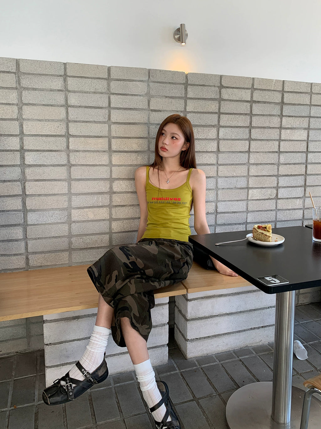 KANO Retro Pouch Camouflage Jeans