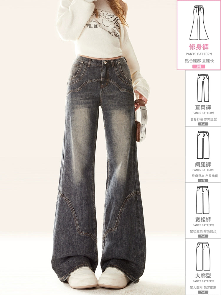 ZRSEE Versatile High Waist Slim-Fit Jeans