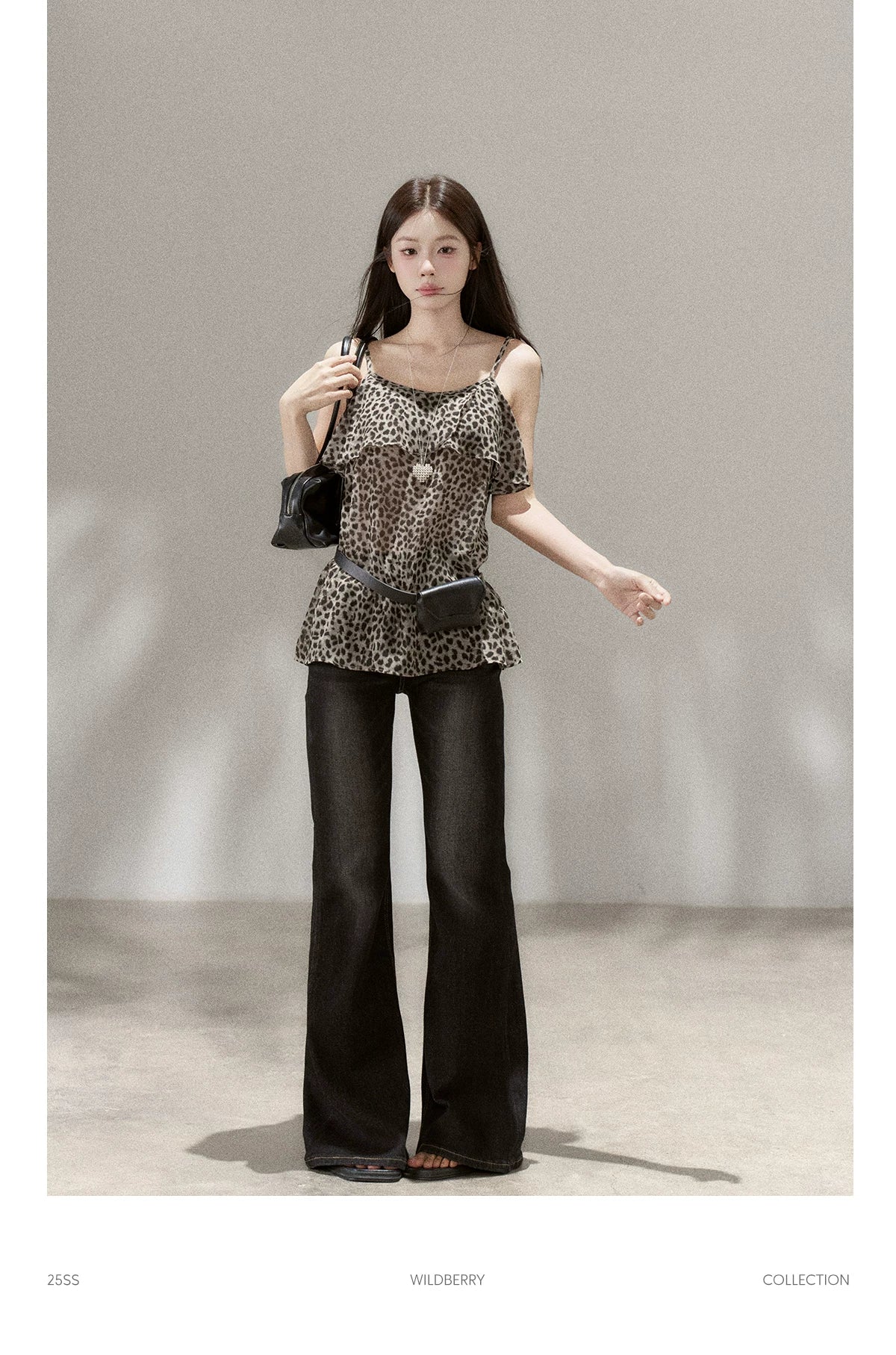 Wildberry Vintage High Waist Versatile Pull Jeans