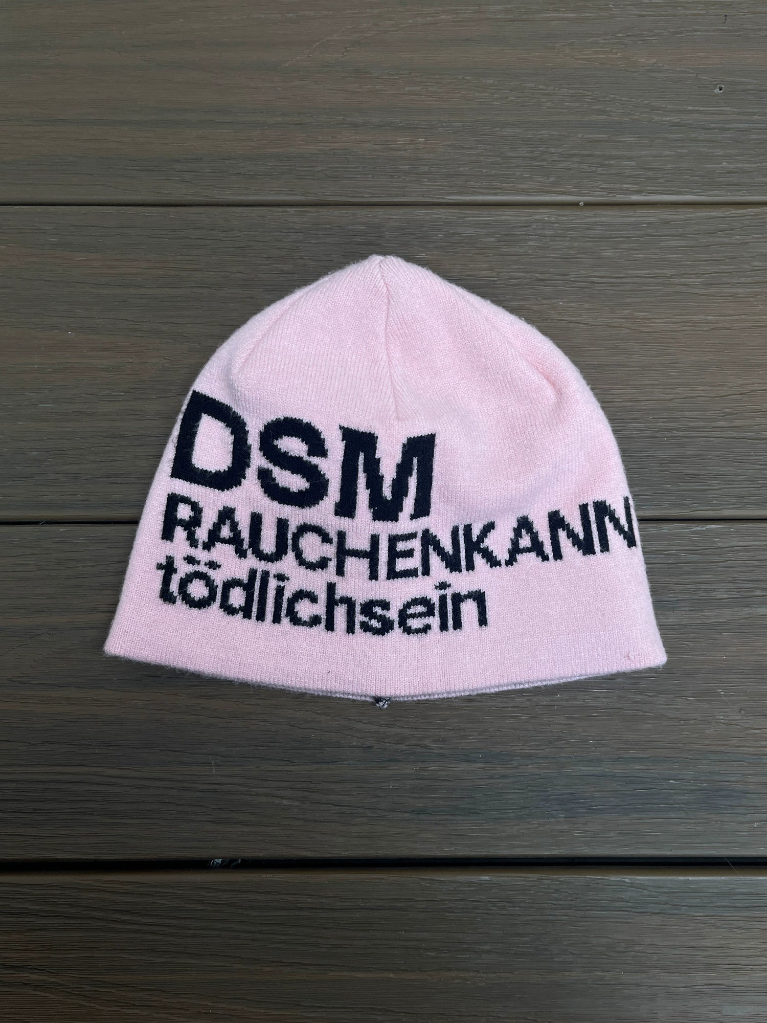 DONSMOKE Versatile Wool Knitted Simple Cold Hat