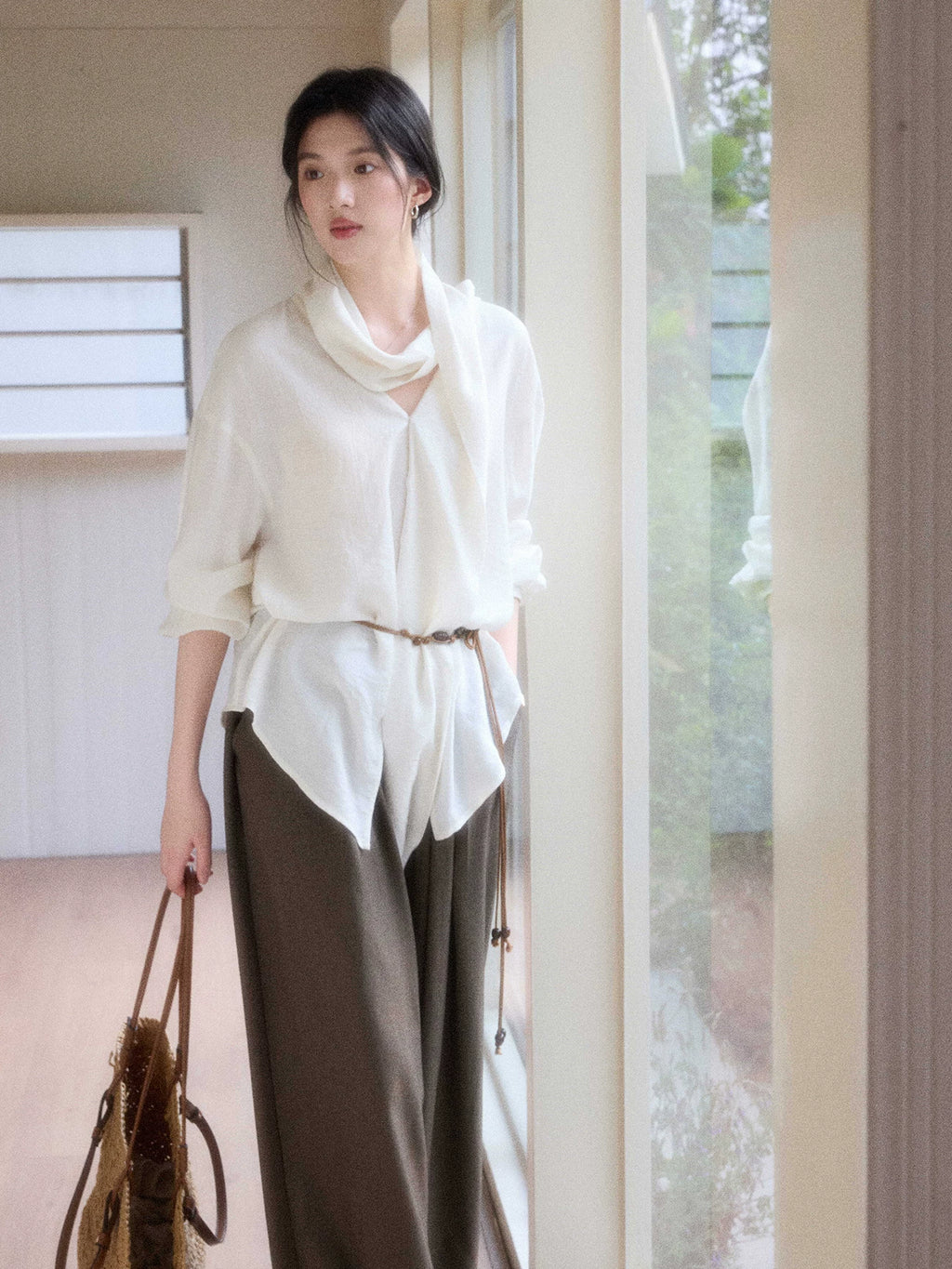TYANG Streamer Loose Shirt