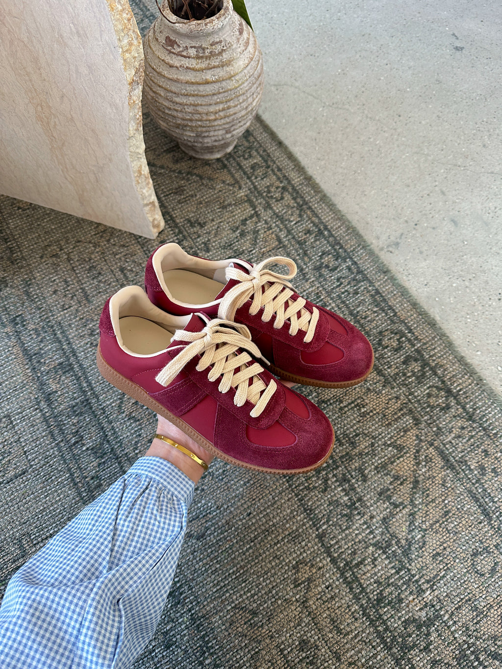 Lidaren Produced Vintage Inner Heightening Sneakers