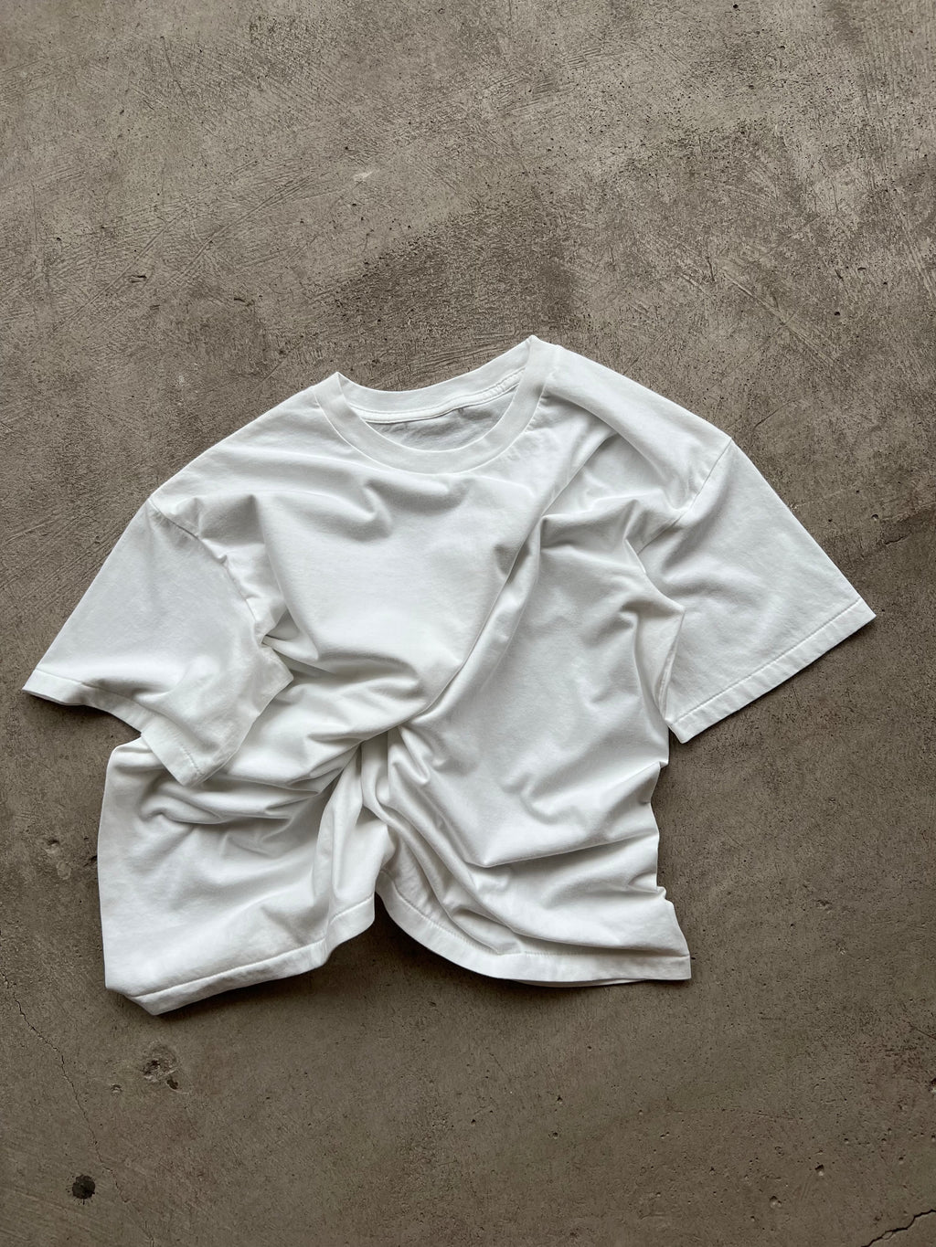 PUL REMAKE Soft Waxy Texture Casual Tee