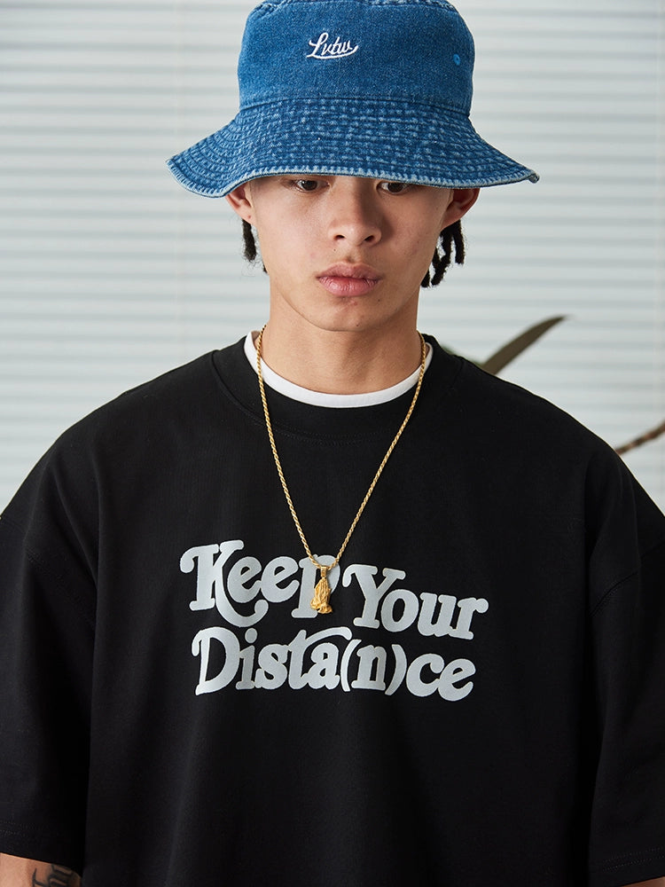 Battles Crew Neck Loose Tee