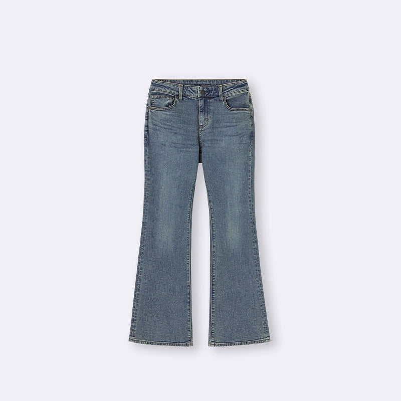 GU Slim Flared Jeans