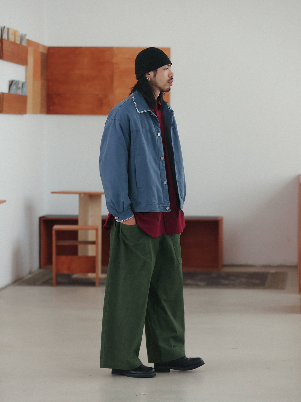 NOEARS Loose Straight Slacks