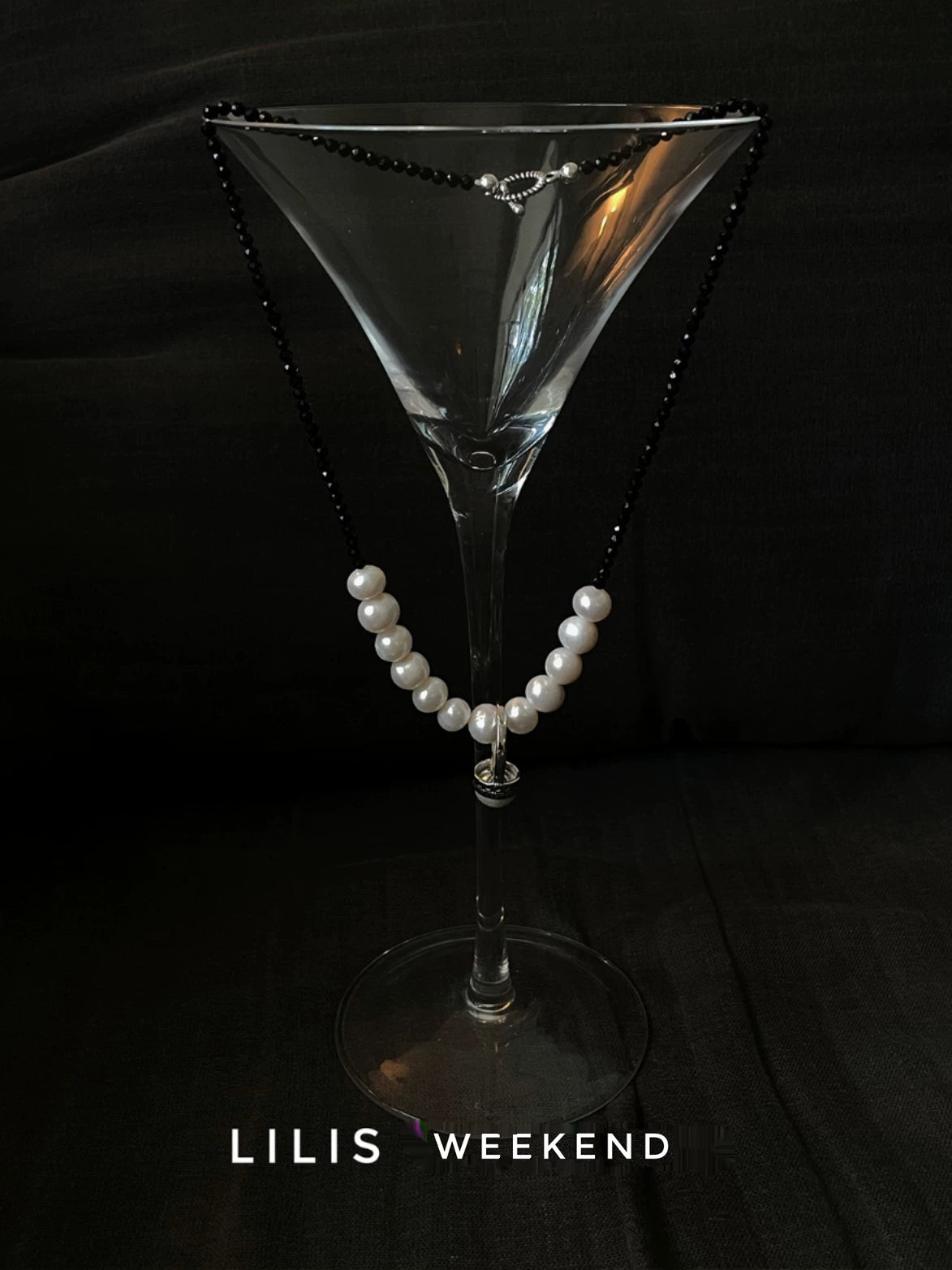 Lilis Weekend Splicing Natural Pearl Necklace