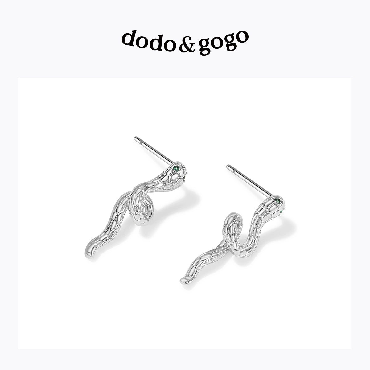 DODOGOGO Snake Light Luxury Fashion Earrings