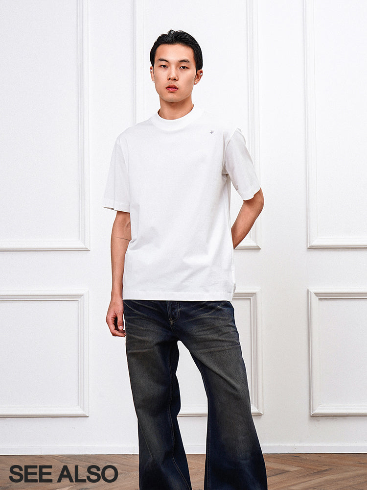 SEE ALSO "Star Series!" Polaris Embroidery Minimalist Short Sleeve SA077