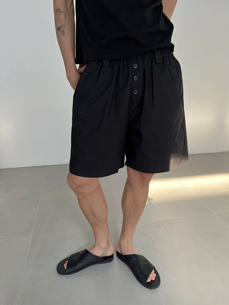 COLN Three-button Home Fashion Casual Shorts