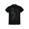 BTSG SLASA front shoulder slim thread cuffs short sleeve tee