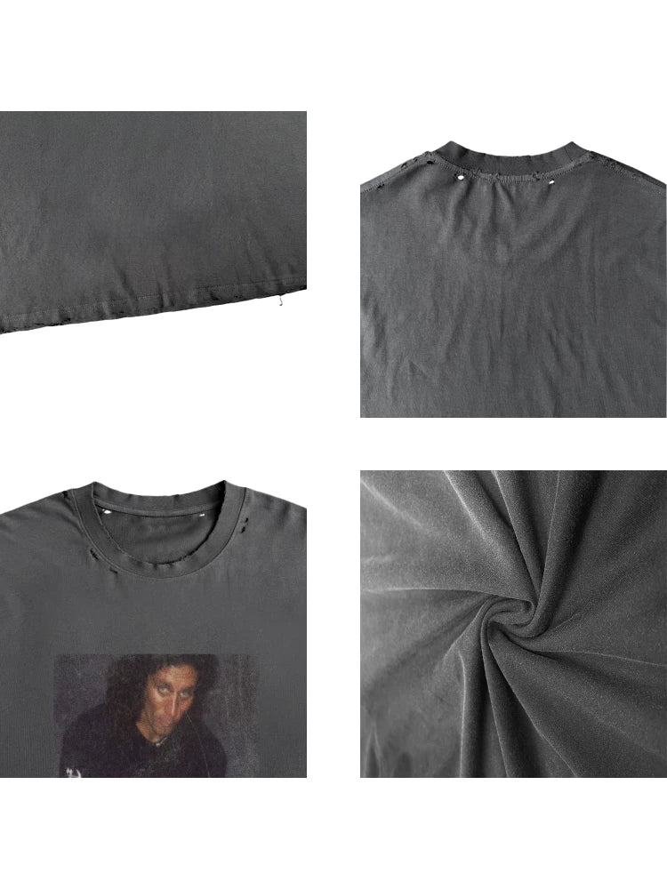 WANNA LAB Sabotage Retro Casual Tee