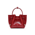 Muva Leather Hand-held Pleated Small Bag