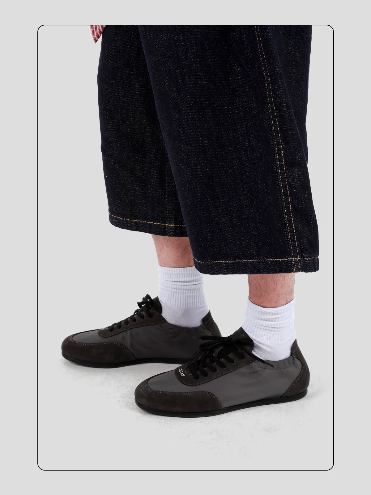 HANQIAORJI Soft Thin Sole Lightweight Breathable Casual Shoes