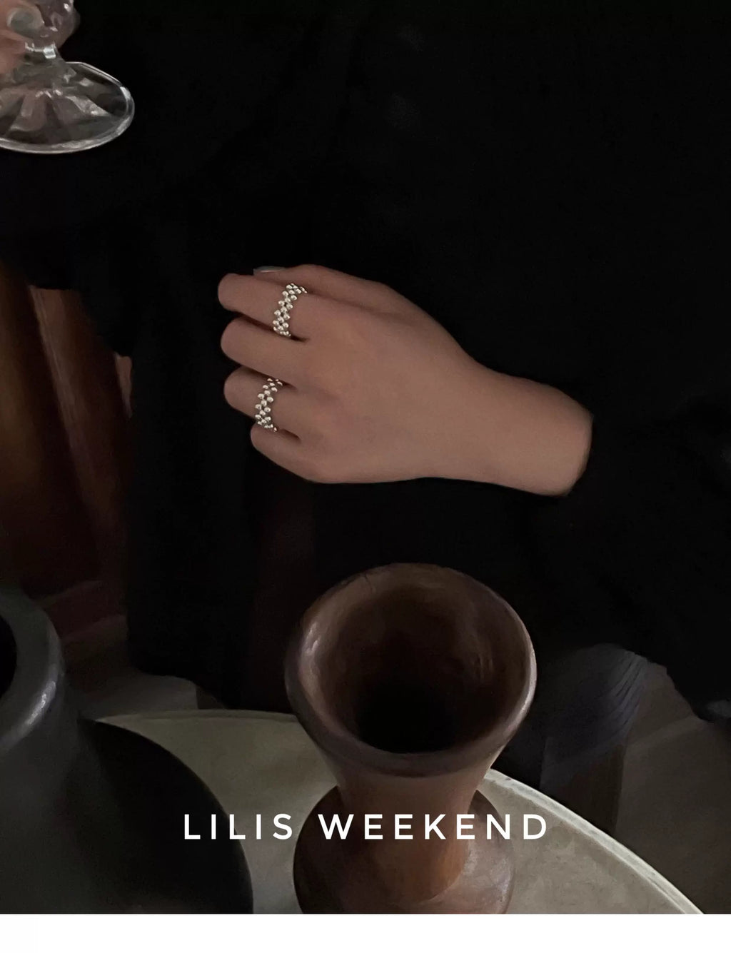 Lilis Weekend Vintage Niche Versatile Ring