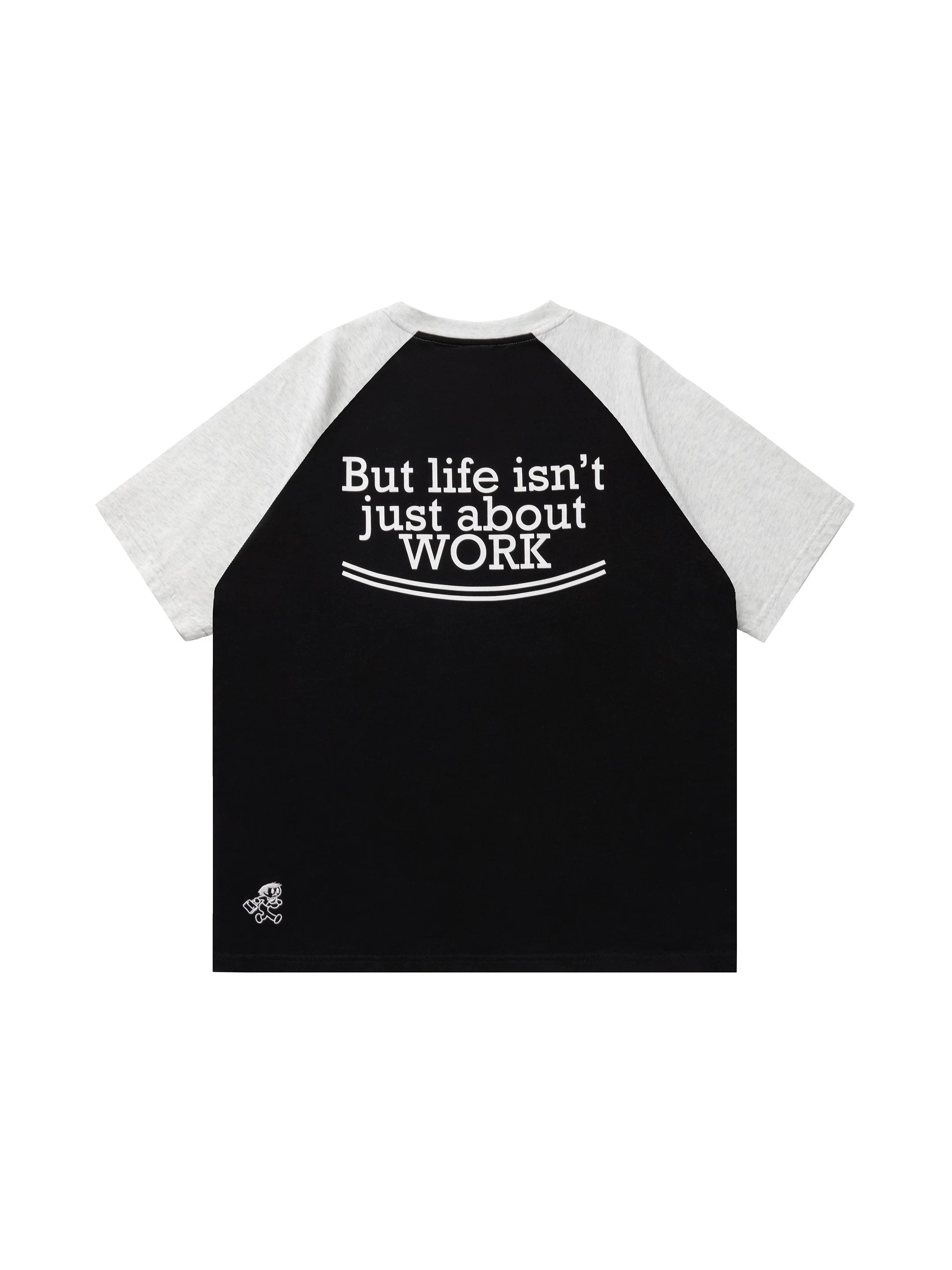 BENT IDEA Shoulder Casual Versatile Tee