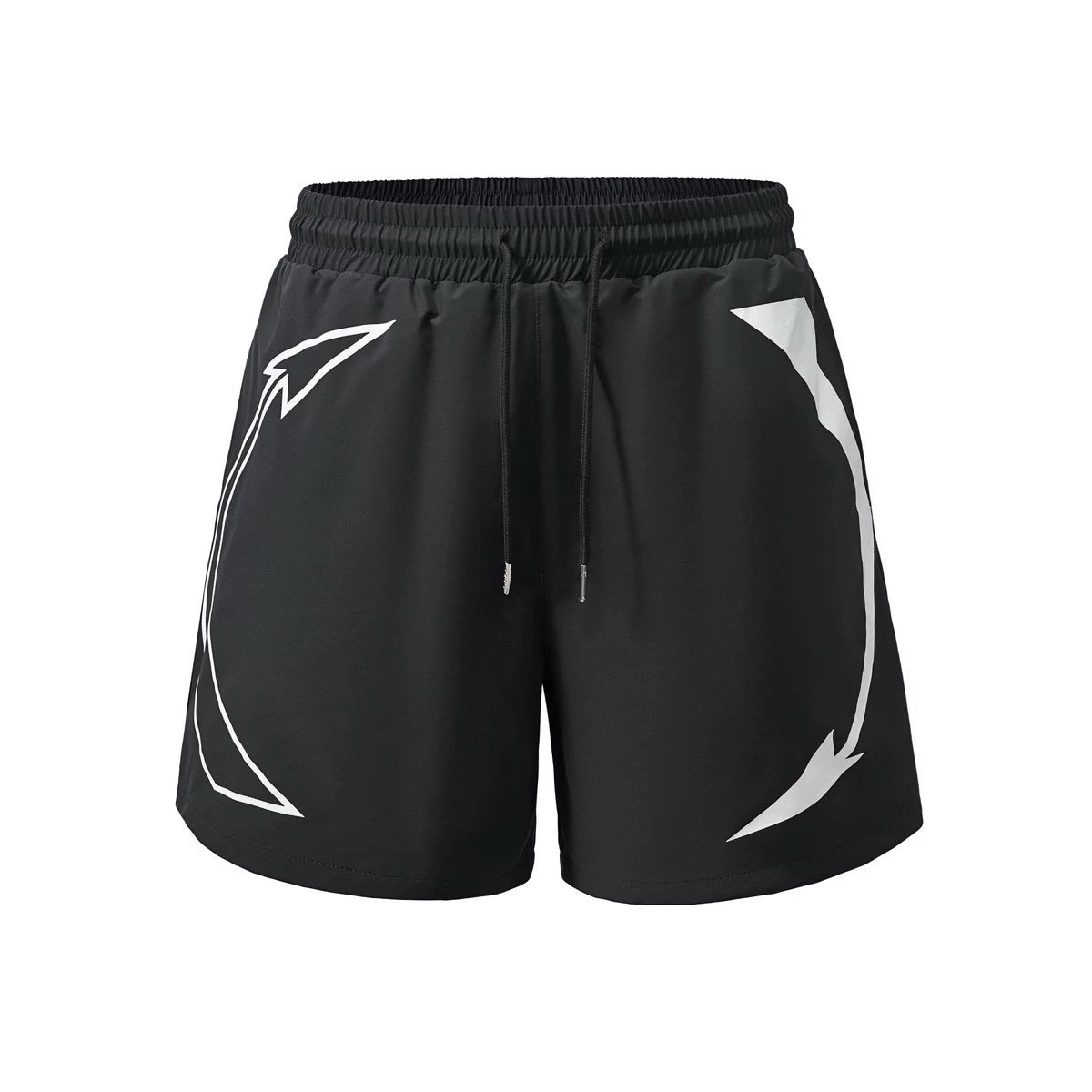 Eusoueu Vintage Niche But Knee Double Mesh Shorts