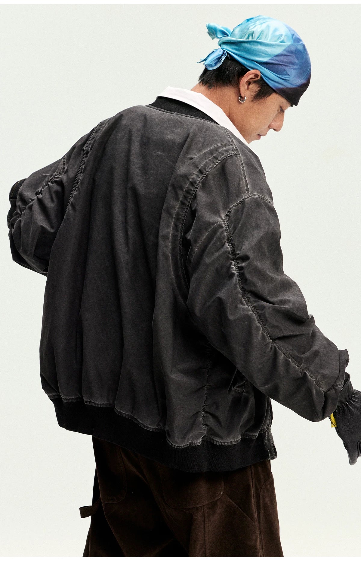 CoosRetro Vintage Contrast Jacket