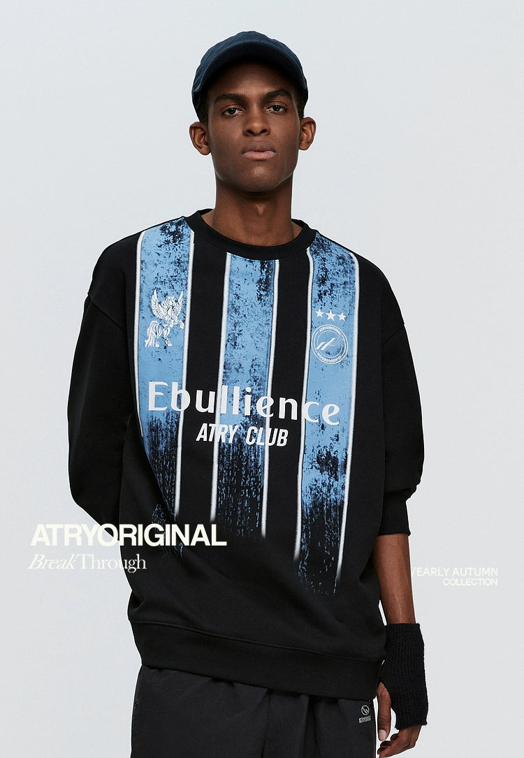 ATRY Sabotage Gradual Change Football Board Sweater