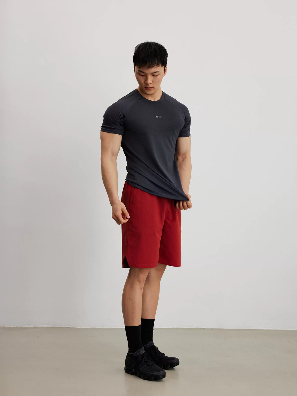 AFTERGLOW Perspiration Breathable Tight Sports TEE