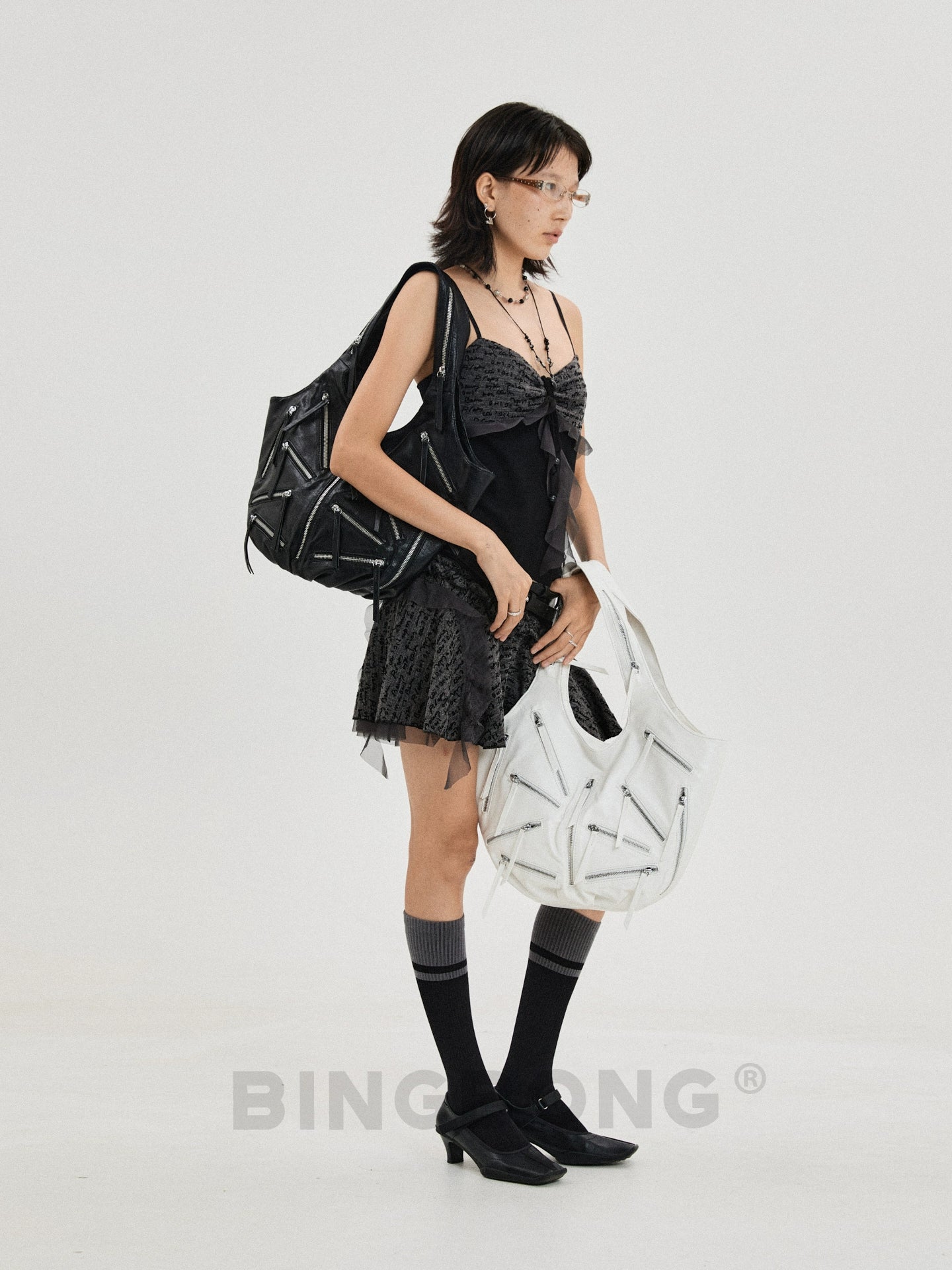 BINGBONG Simple Messenger Bag