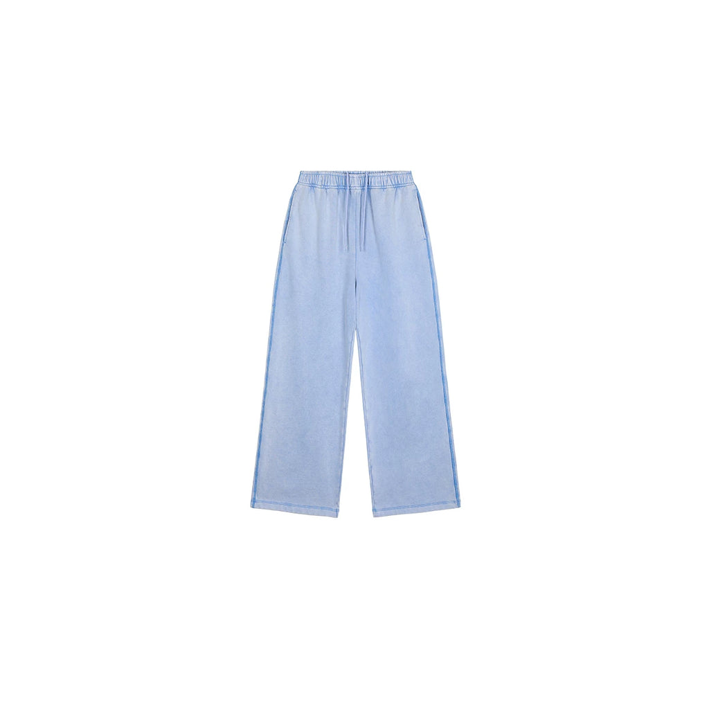 PLUS NO LOGO Retro Wide-leg Casual Sweatpants