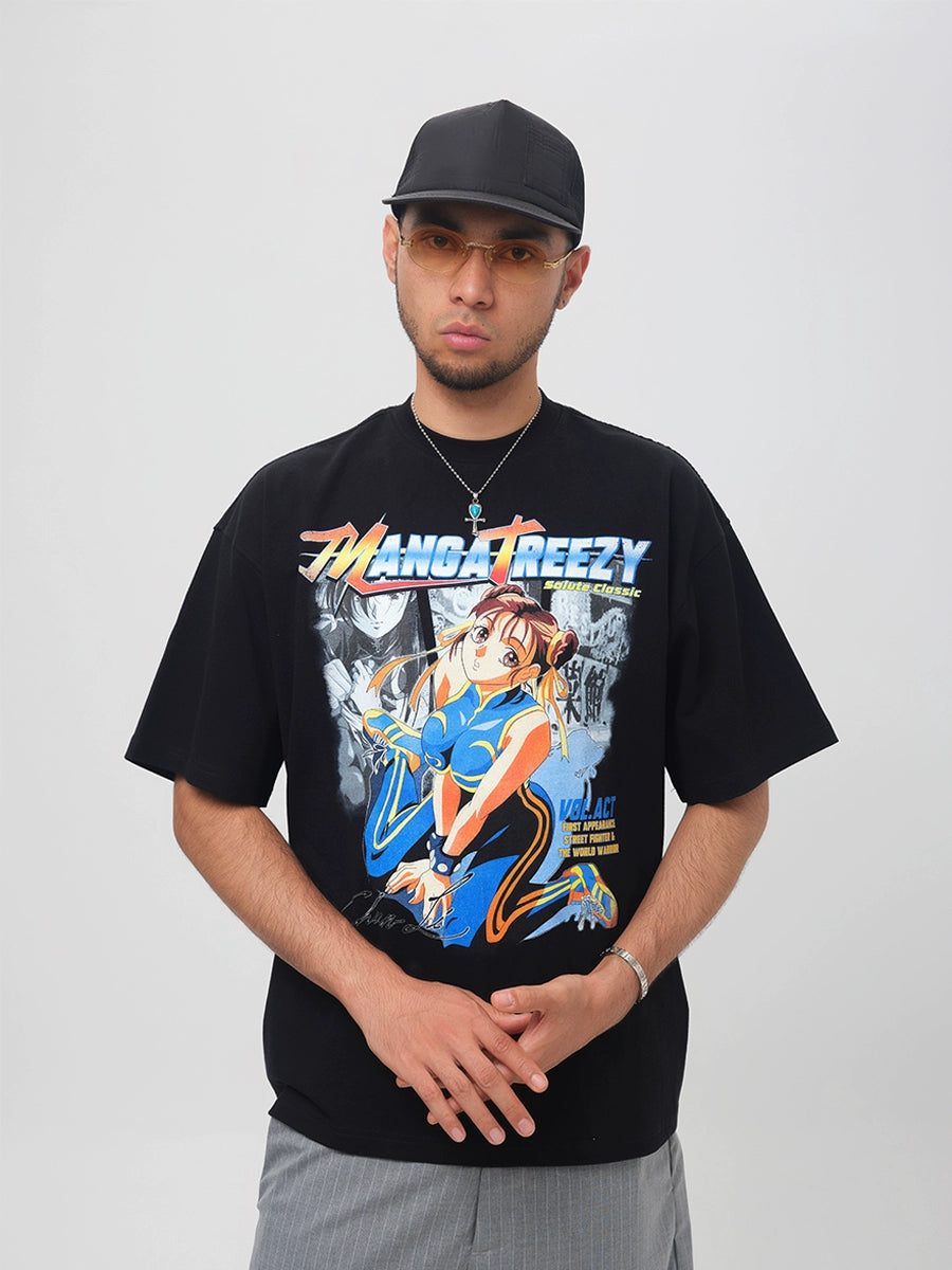 ComicTree Cartoon Street Fighter Tee