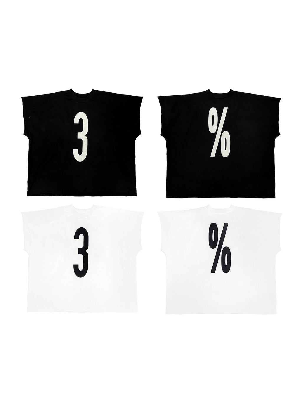 WANNA LAB 3% One-piece Tailor Front and Back Vest
