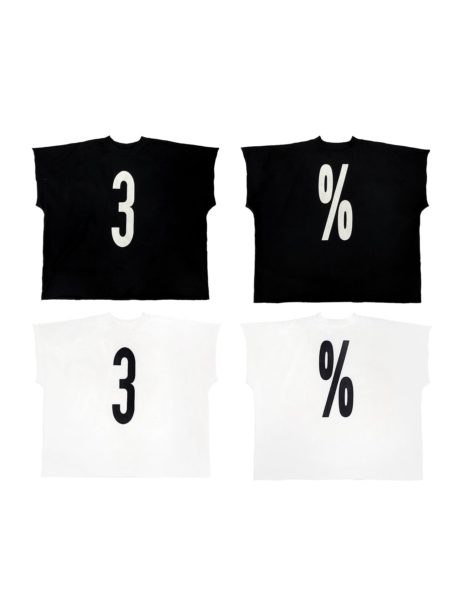 WANNA LAB 3% One-piece Tailor Front and Back Vest