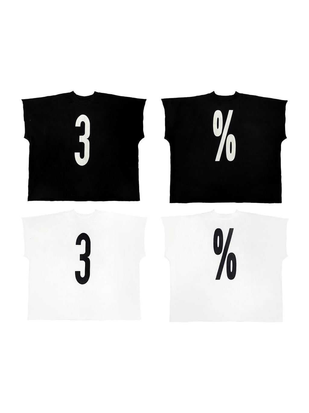 WANNA LAB Loose Sleeveless Vest